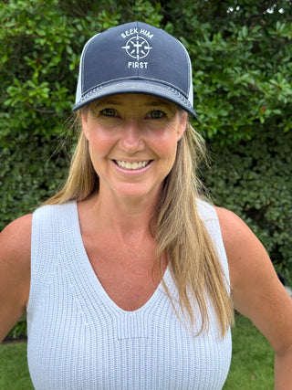 Seek Him First Trucker Hat